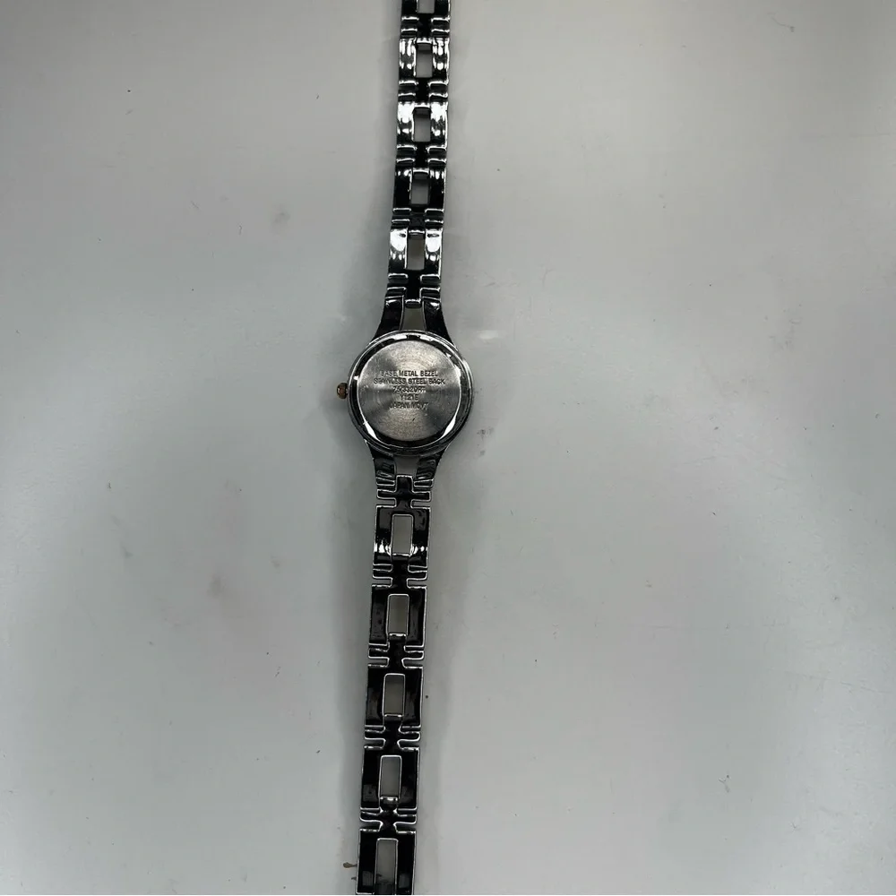 Armitron Now Women's Two Tone Crystal Accent 75/3211‎ Quartz Watch- New Battery